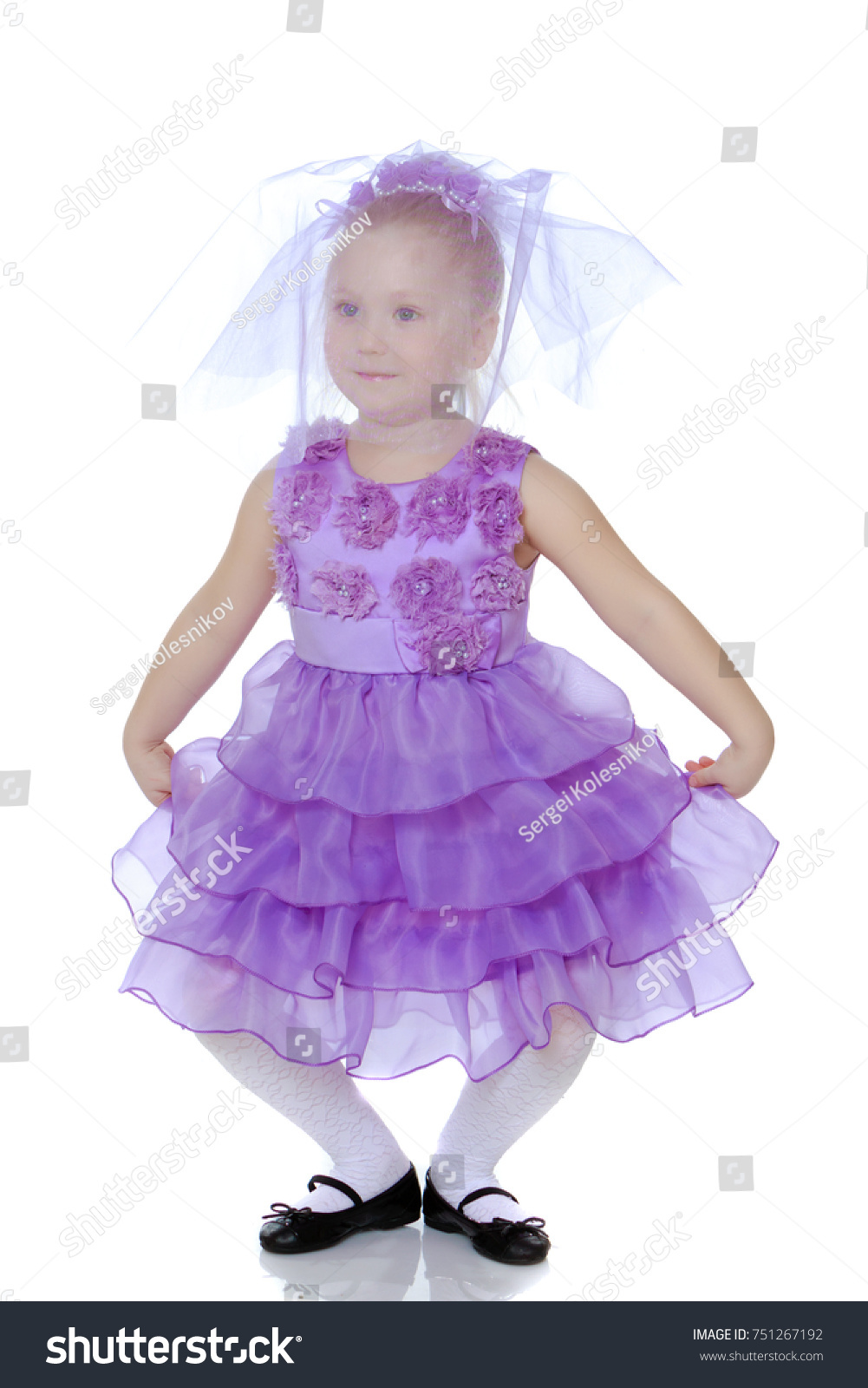 smart purple dress