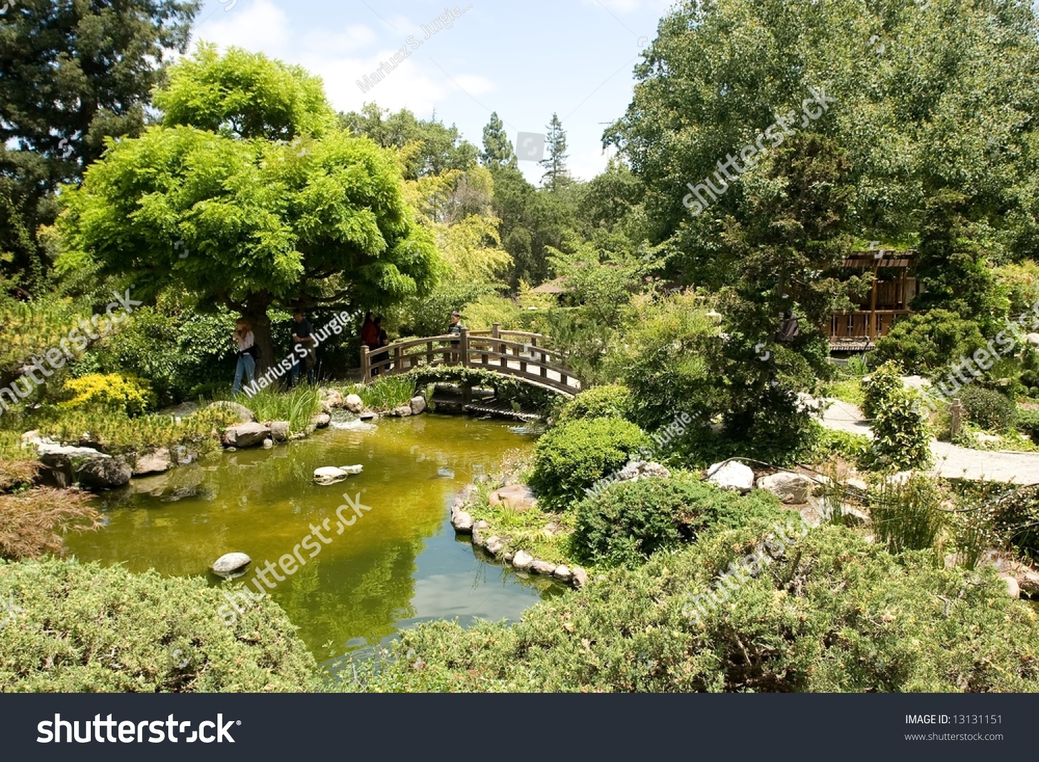 Traditional Japanese Garden California Stockfoto 13131151 - Shutterstock