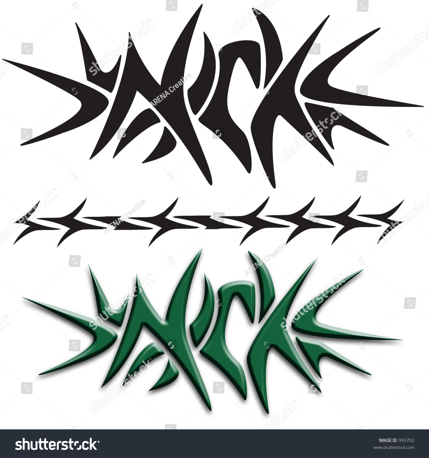 tribal tattoo name nick that designed stock illustration 993702 tribal tattoo name nick that designed stock illustration 993702