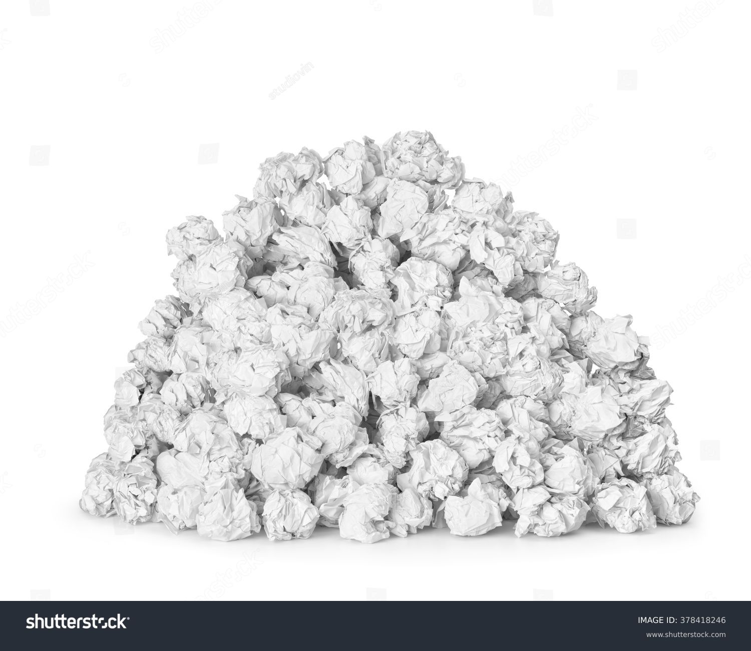 Pile Of Crumpled Paper Stock Photos Images Photography