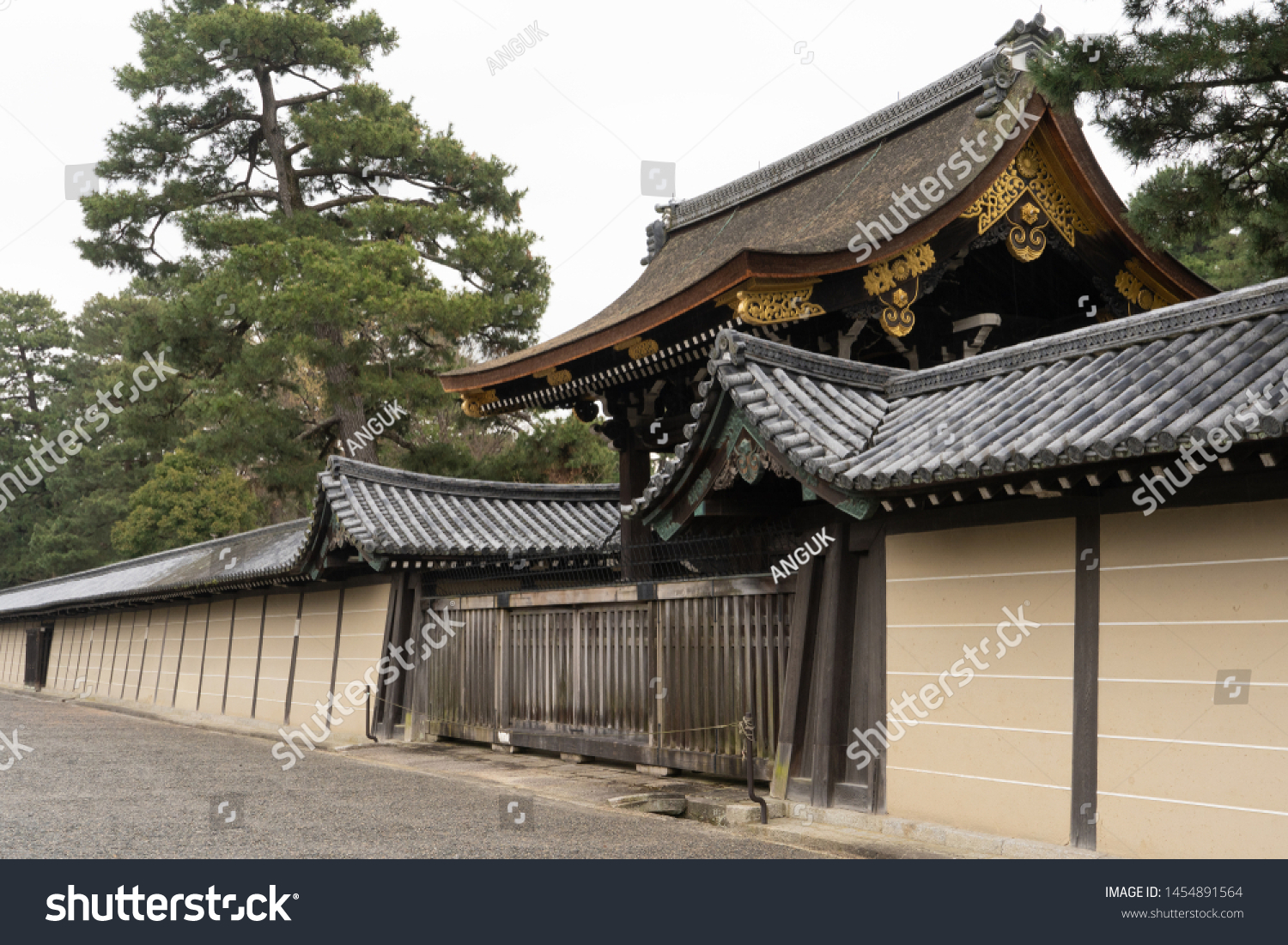 View Japanese Palace Entrance Stock Photo Edit Now