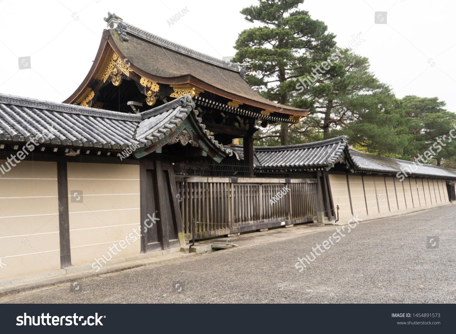 View Japanese Palace Entrance Stock Photo Edit Now