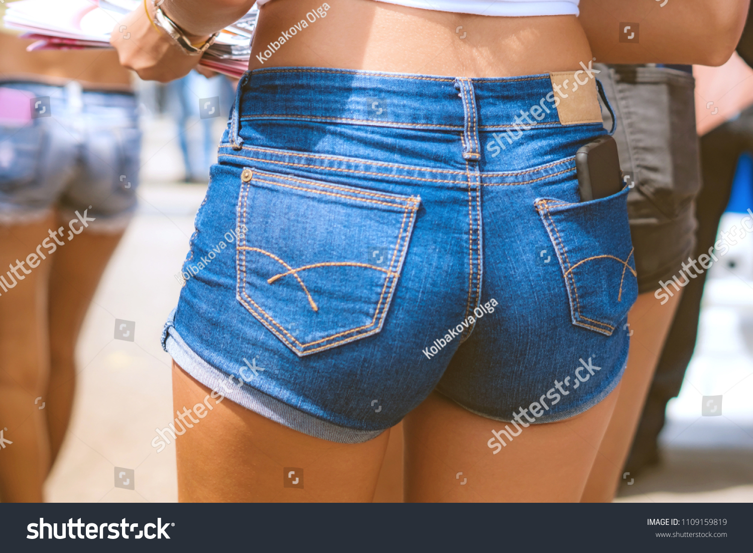 Ass In Short Shorts