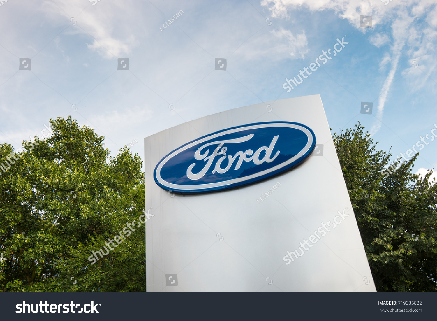 chen Germany April 17 Ford Logo Stock Photo Edit Now