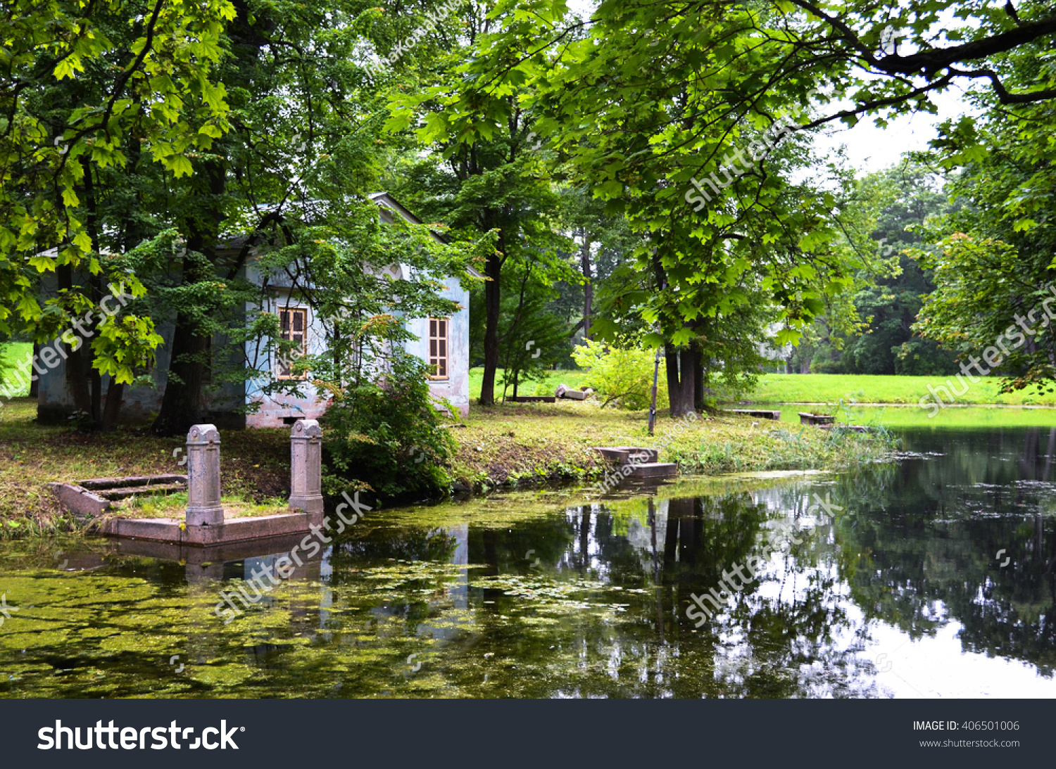 Artificial pond St. Petersburg 39 Artificial pond St. Petersburg 55