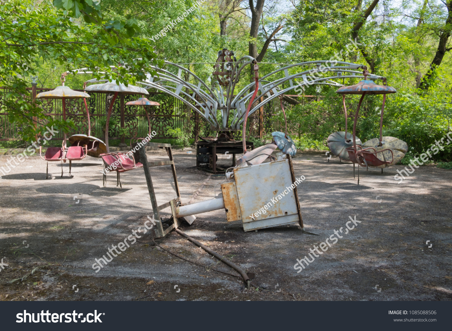 Abandoned Amusement Park Old Abandoned Amusement Stock Photo Edit Now