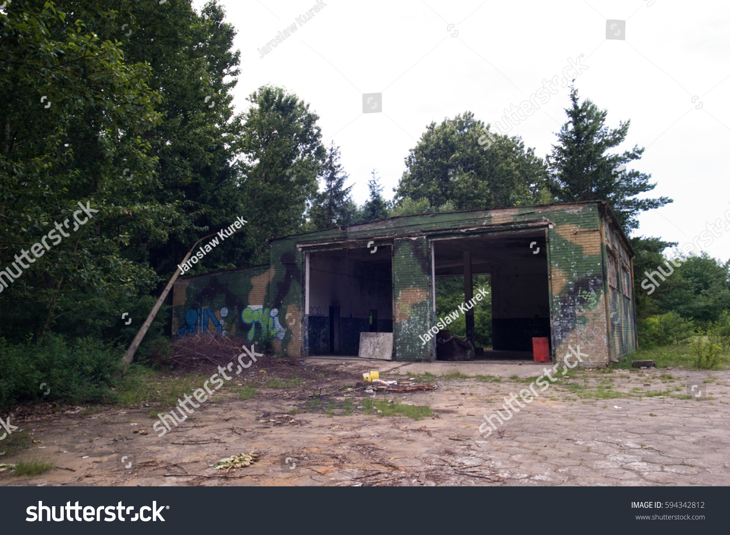 Abandoned military unit Abandoned military unit