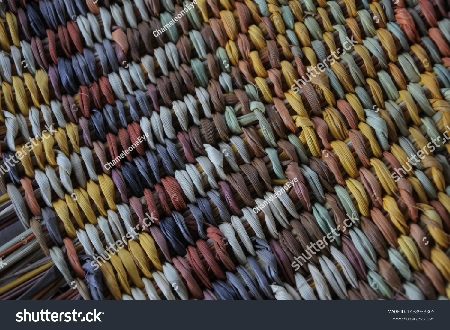 Aboriginal Australians Basket Weaving Indigenous Peoples Stock Photo ...