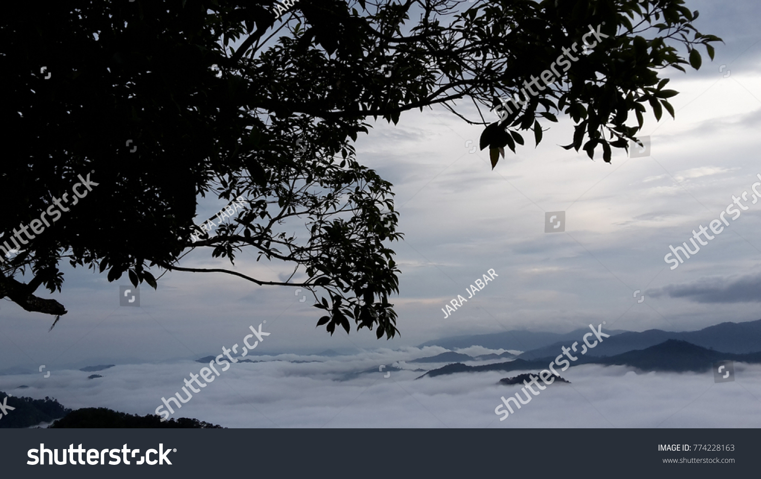 Above Sky Awan Nano Betong Thailand Stock Photo Edit Now 774228163