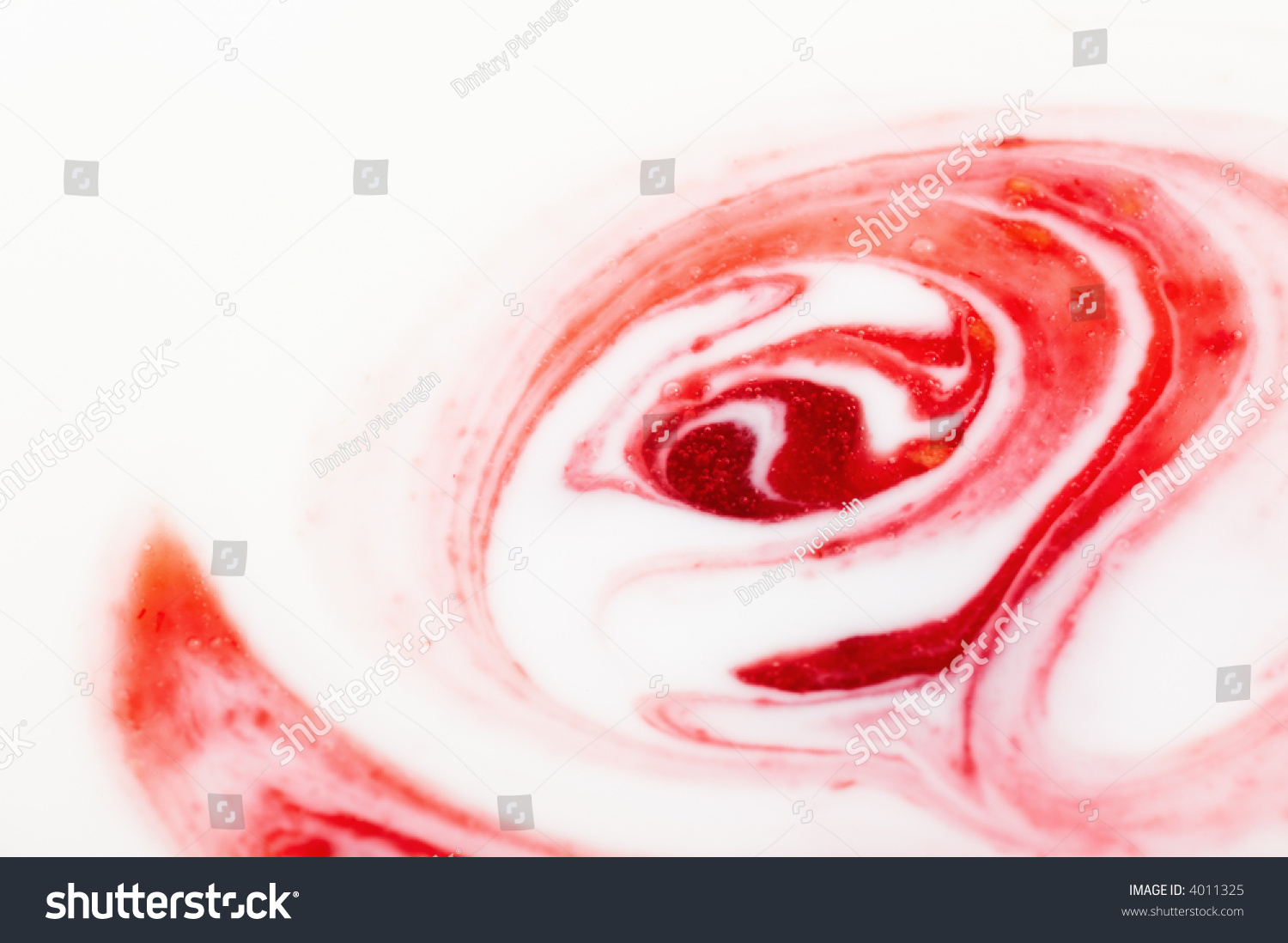  Pink Resting Curve Template Design Featuring Abstract with Jam and Cream