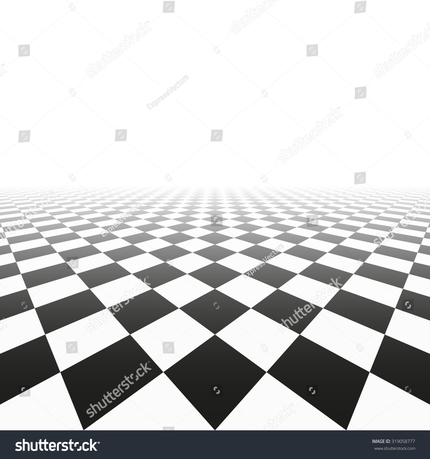 Abstract Background Perspective Tile Floor Texture Stock Illustration ...