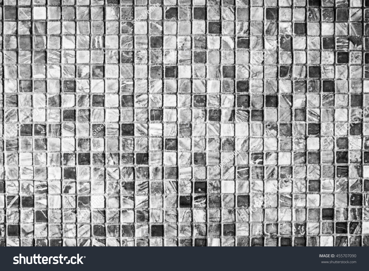 Abstract Black Stone Tile Wall Textures Stock Photo 455707090 ...