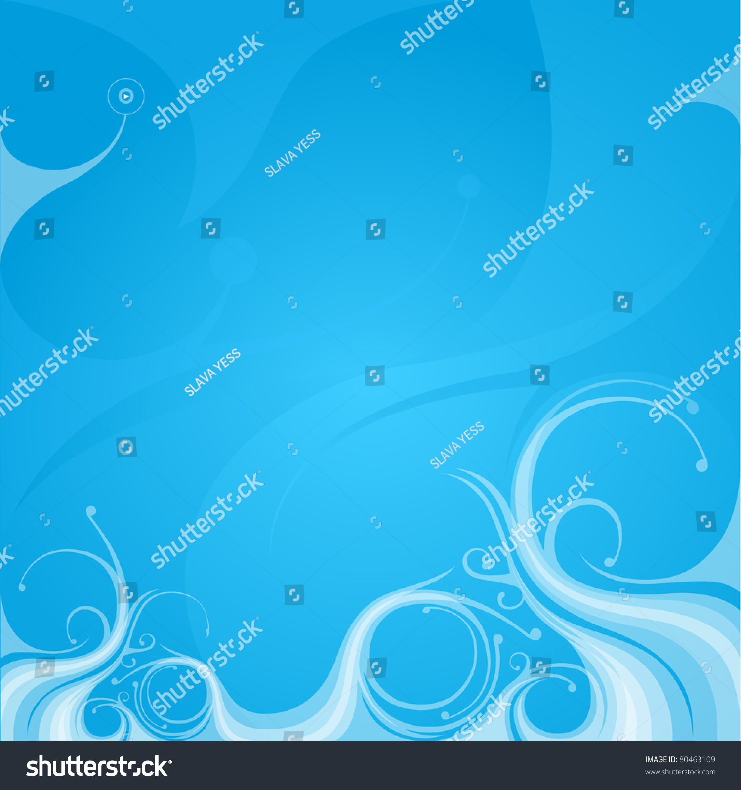 Abstract Blue Swirl Background Jpeg Stock Illustration 80463109 ...