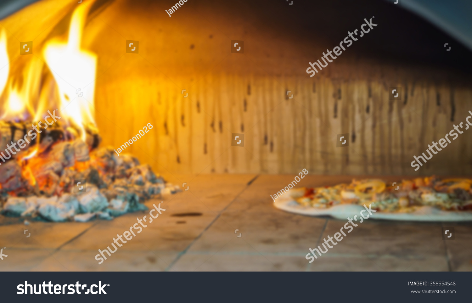 Abstract Blur Pizza Oven Backgrounds Textures Food And Drink