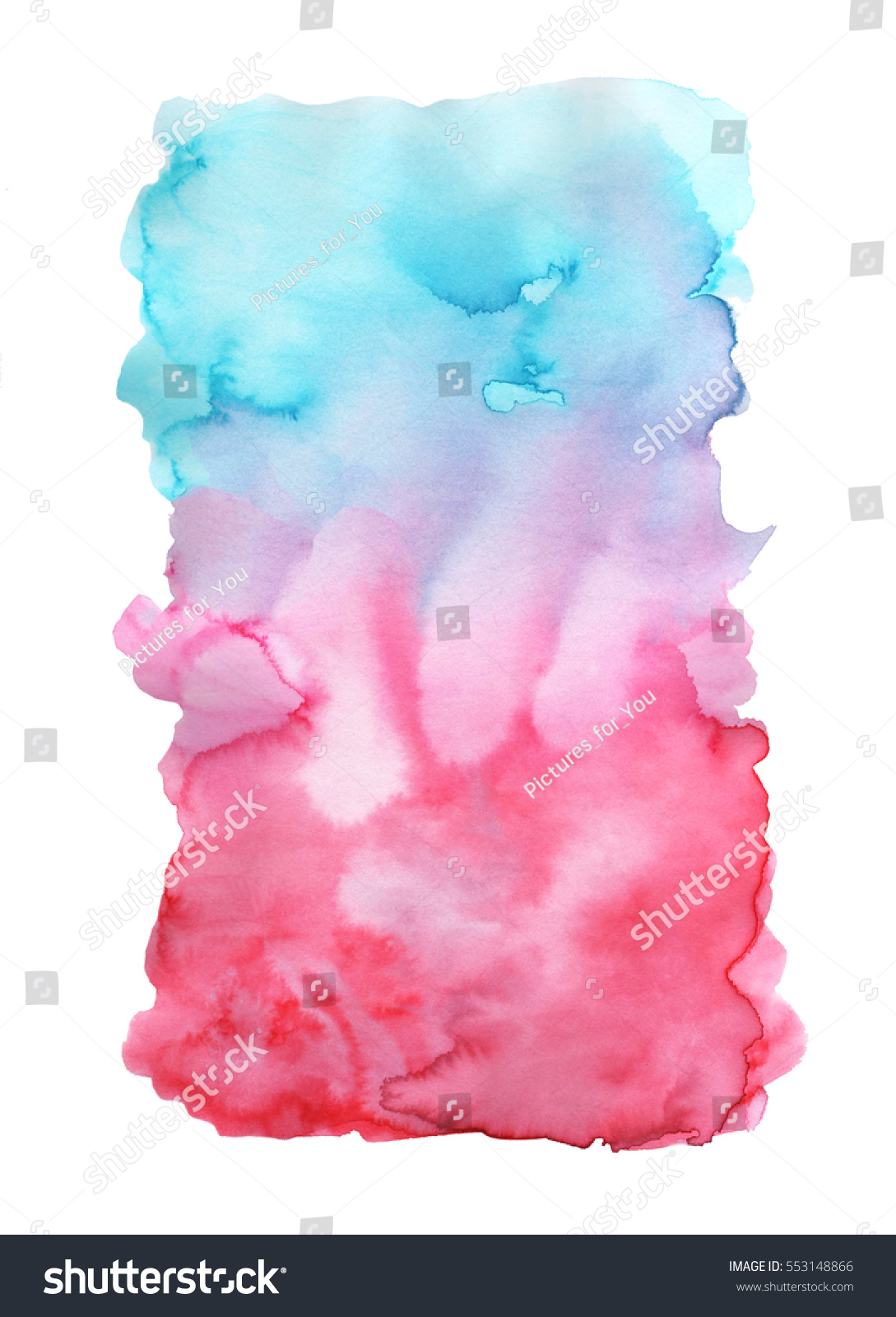 Abstract Colorful Watercolor Background Hand Painted Stock Abstract Colorful Watercolor Background Hand Painted Stock