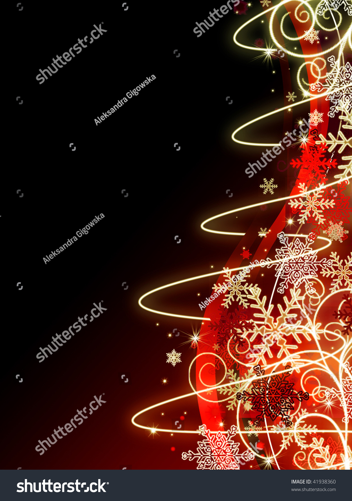 Abstract Dark Red Christmas Background Stock Photo 41938360 : Shutterstock