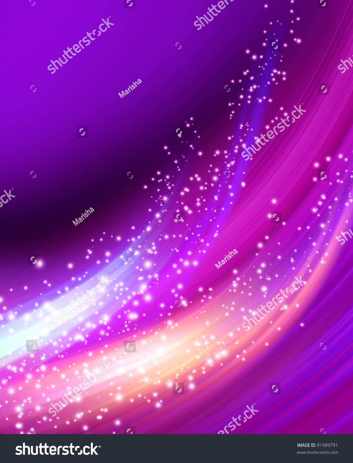 Abstract Glowing Background With Stars Stock Photo 91989791 : Shutterstock