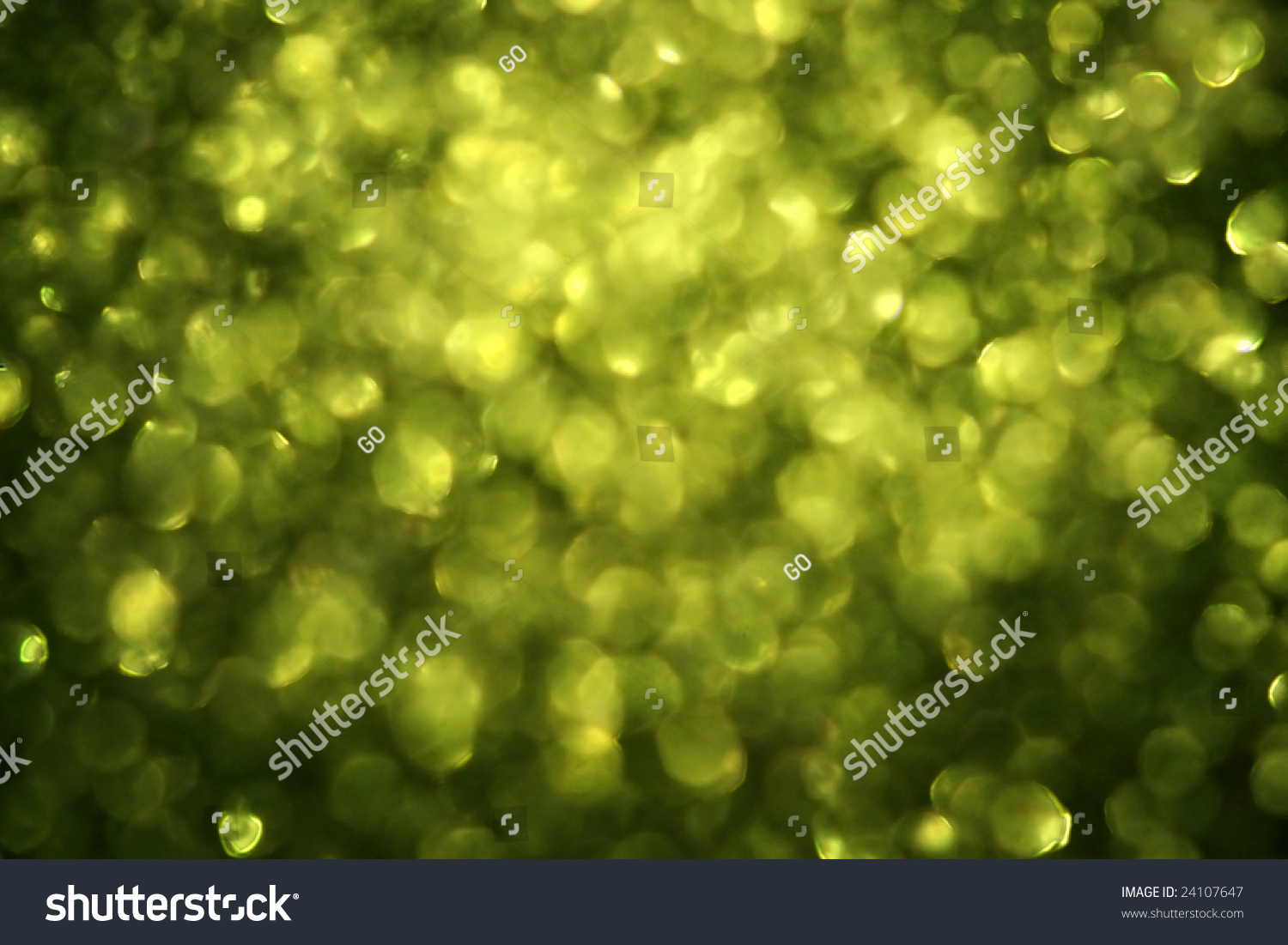 Abstract Green Background Unfocused Light Sources Stock Photo (Edit Now ...