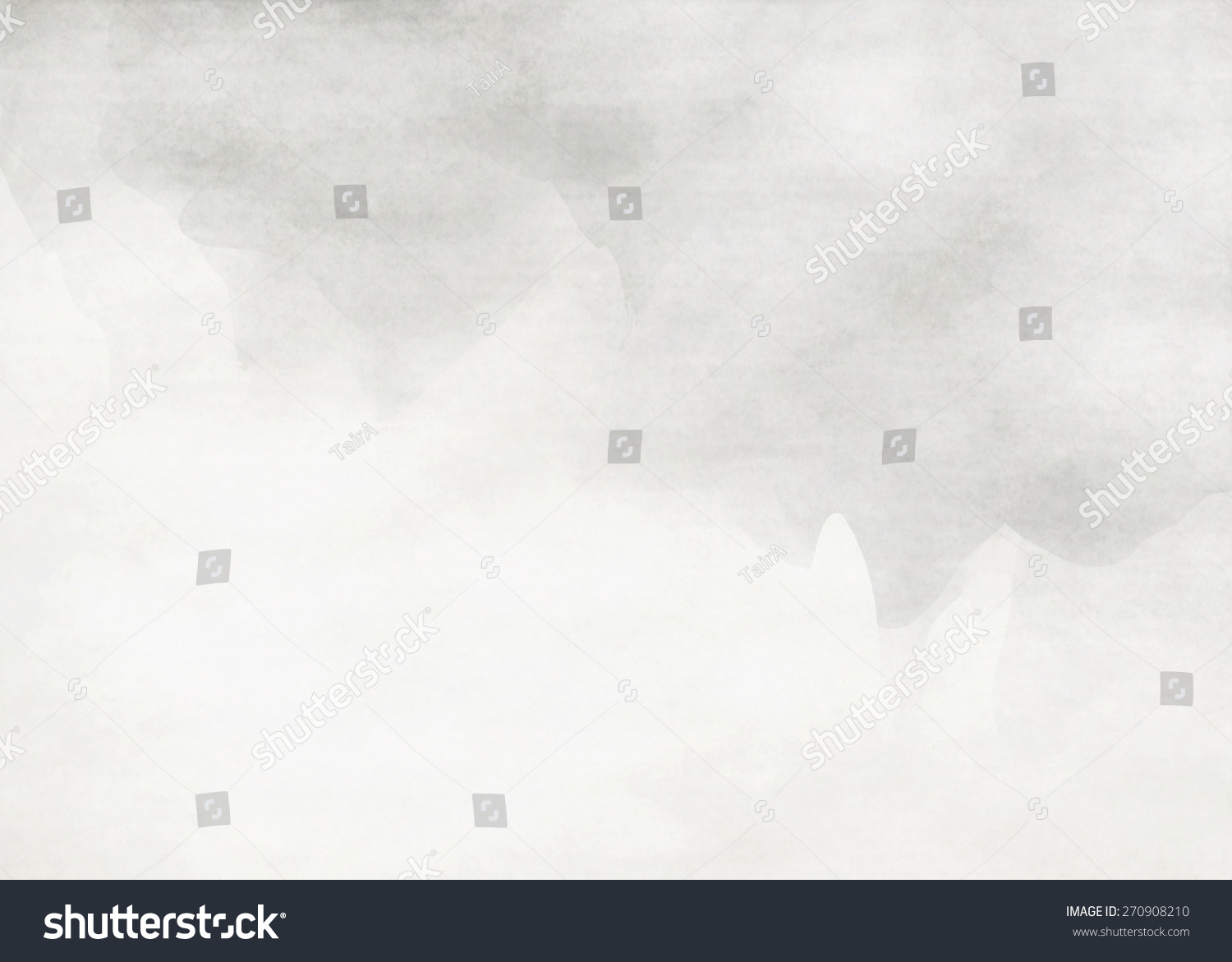 Abstract Grey Tones Watercolor For Background. Stock Photo 270908210