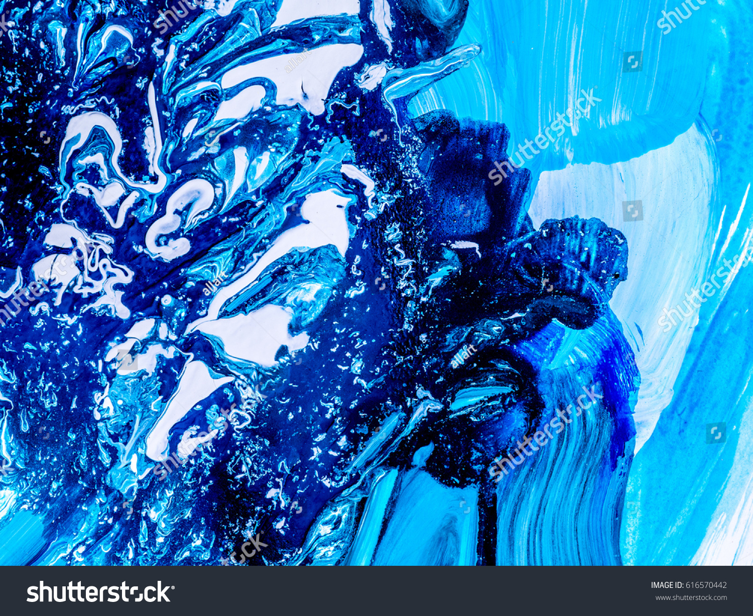 Abstract Hand Painted Background Wallpaper Texture Stock