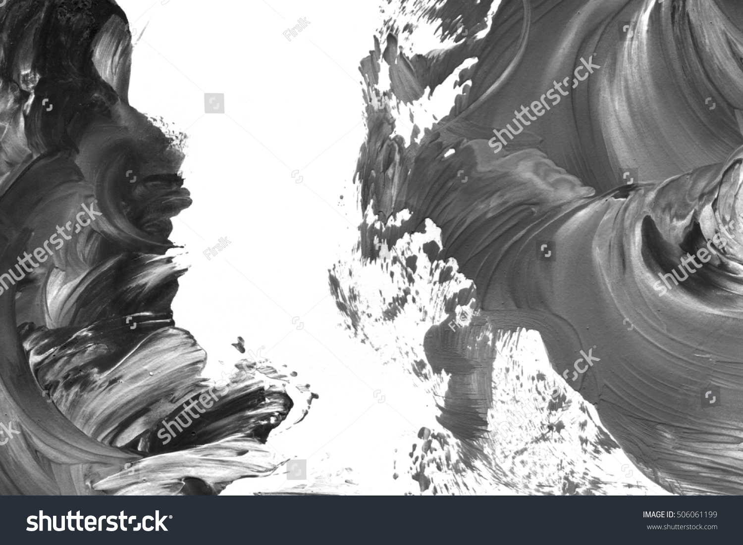 Abstract Ink Background Marble Style Black Stock Illustration 506061199 ...