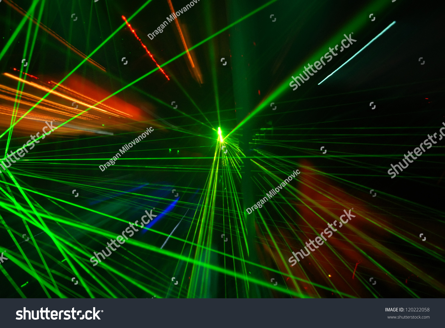 Abstract Laser Light Stock Photo 120222058 : Shutterstock