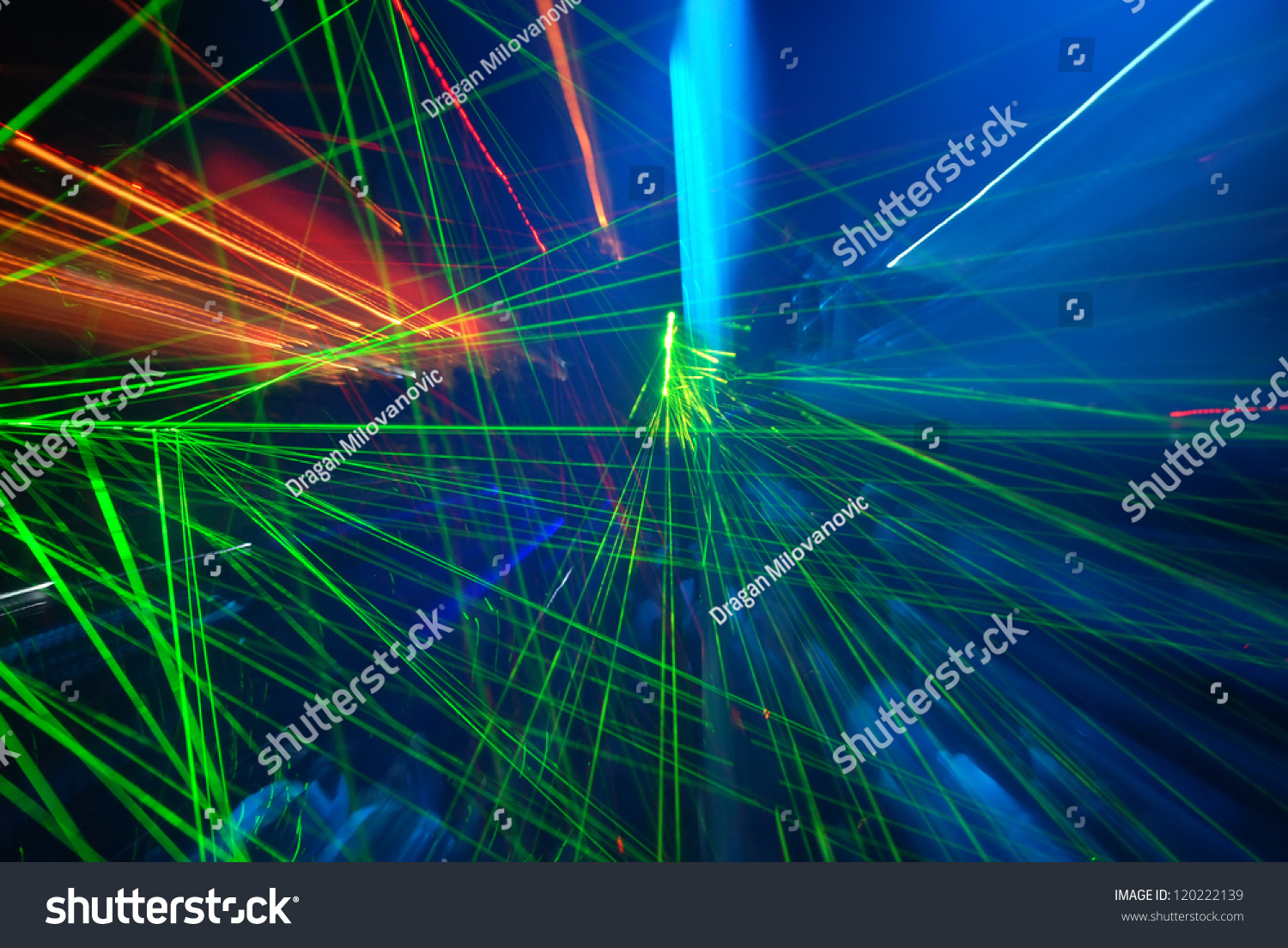 Abstract Laser Light Stock Photo 120222139 : Shutterstock