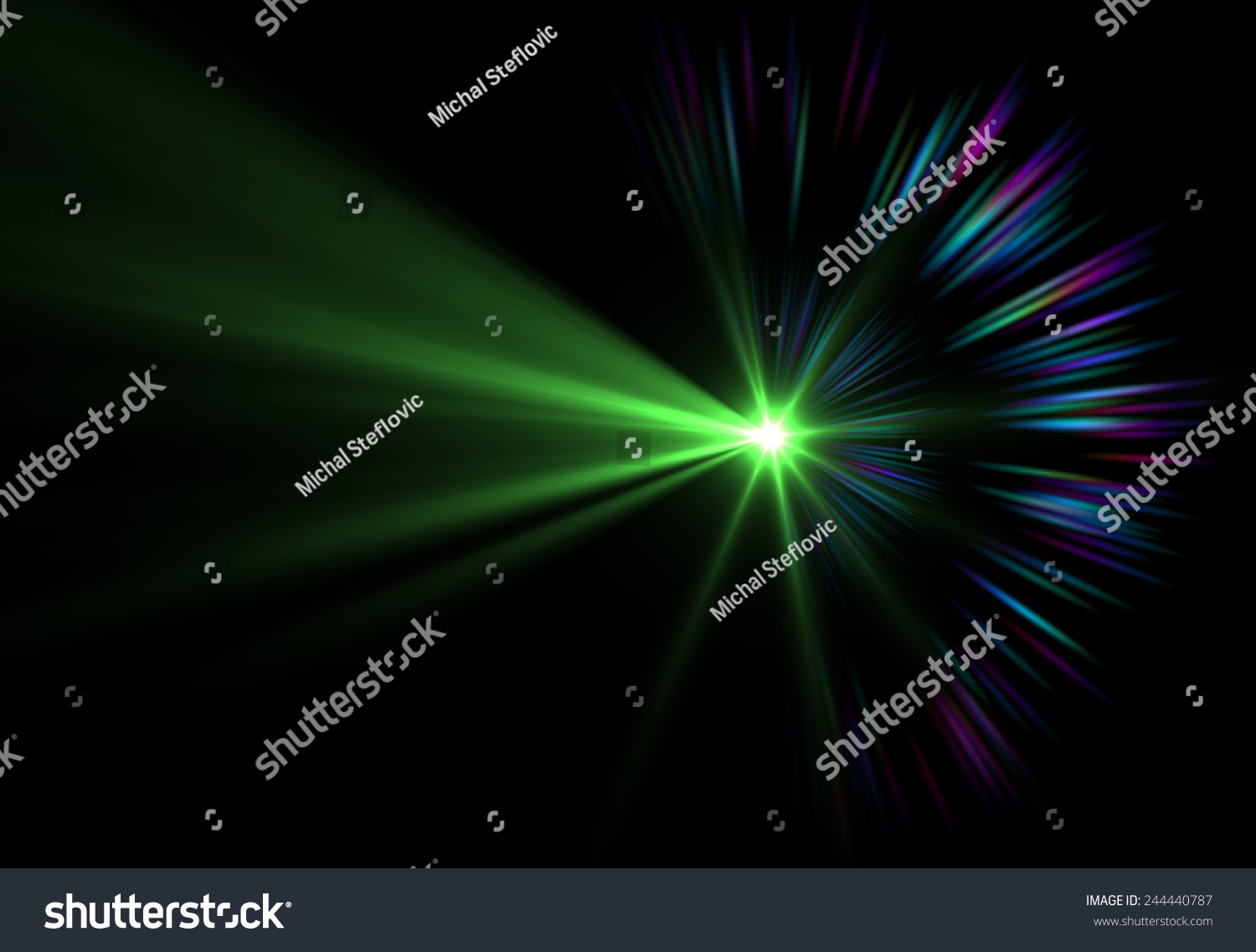 Abstract Light Flare Background Beautiful Rays Stock Illustration ...