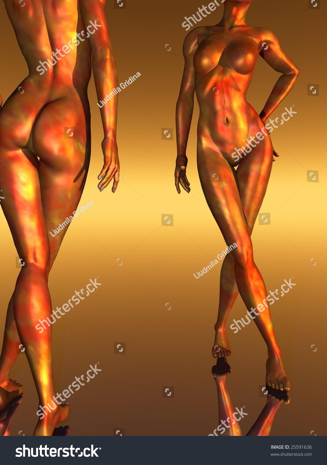 Nude Female Fantasy Art Hot Girl Hd Wallpaper