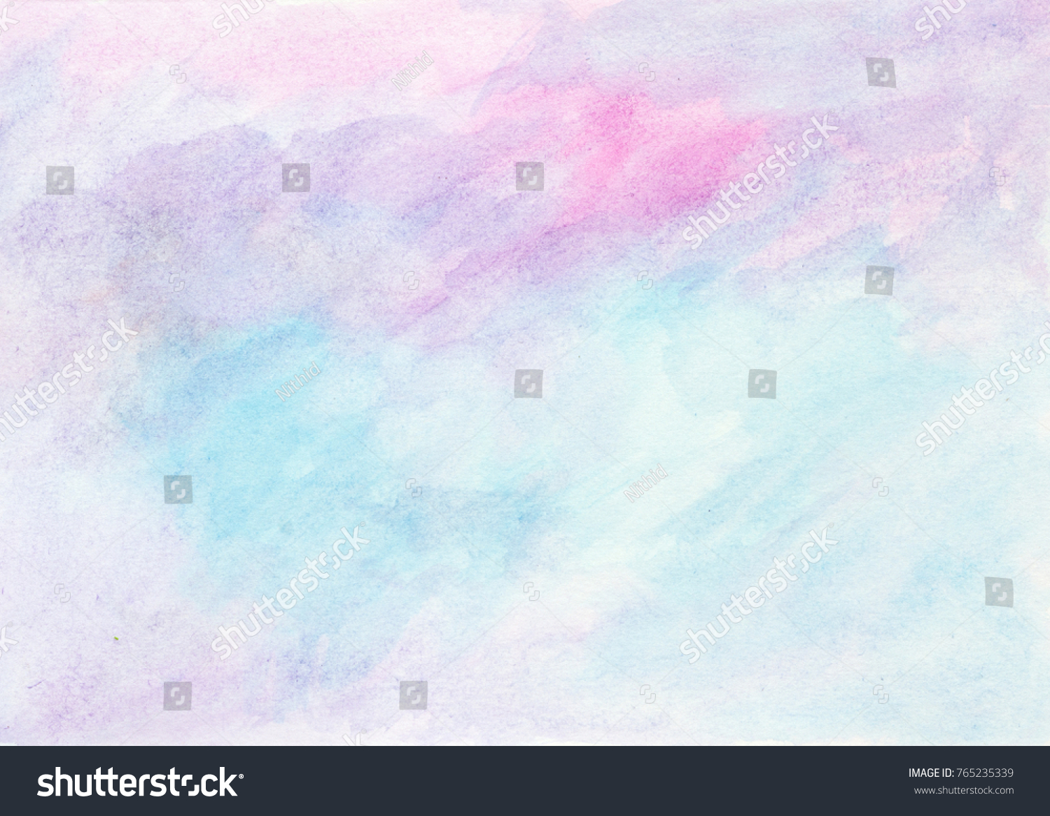 Abstract Painting Paper Texture Background Watercolor Stock ...