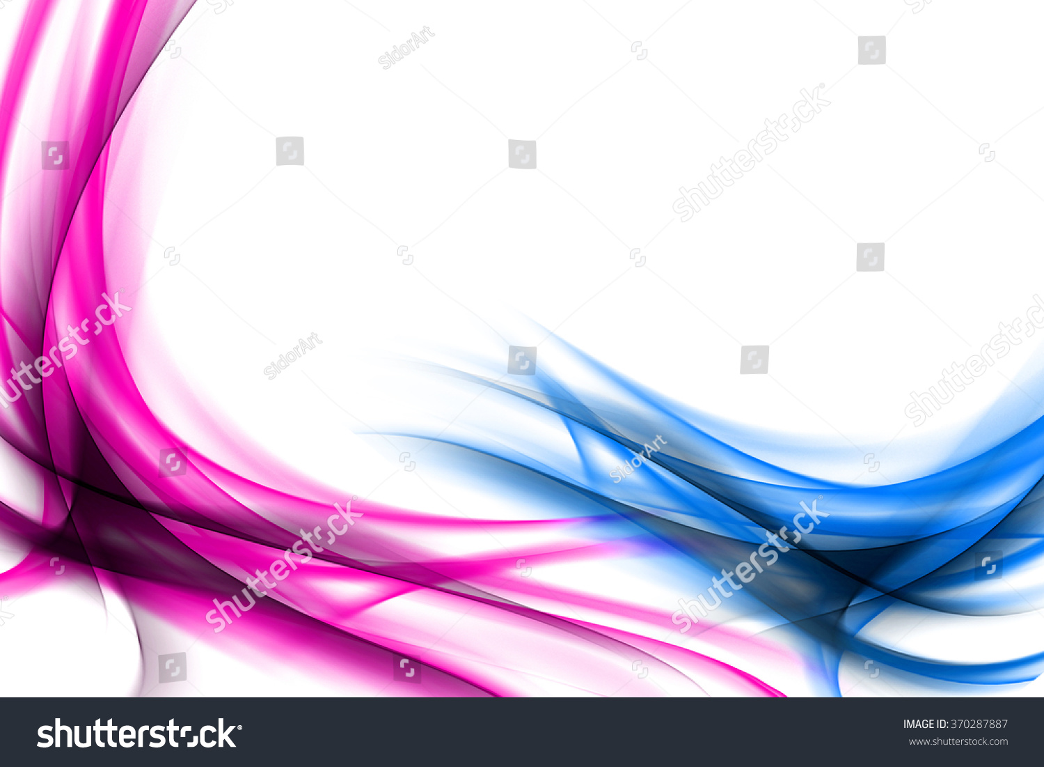 Abstract Pink Blue Waves Background Stock Illustration 370287887 Abstract Pink Blue Waves Background Stock Illustration 370287887