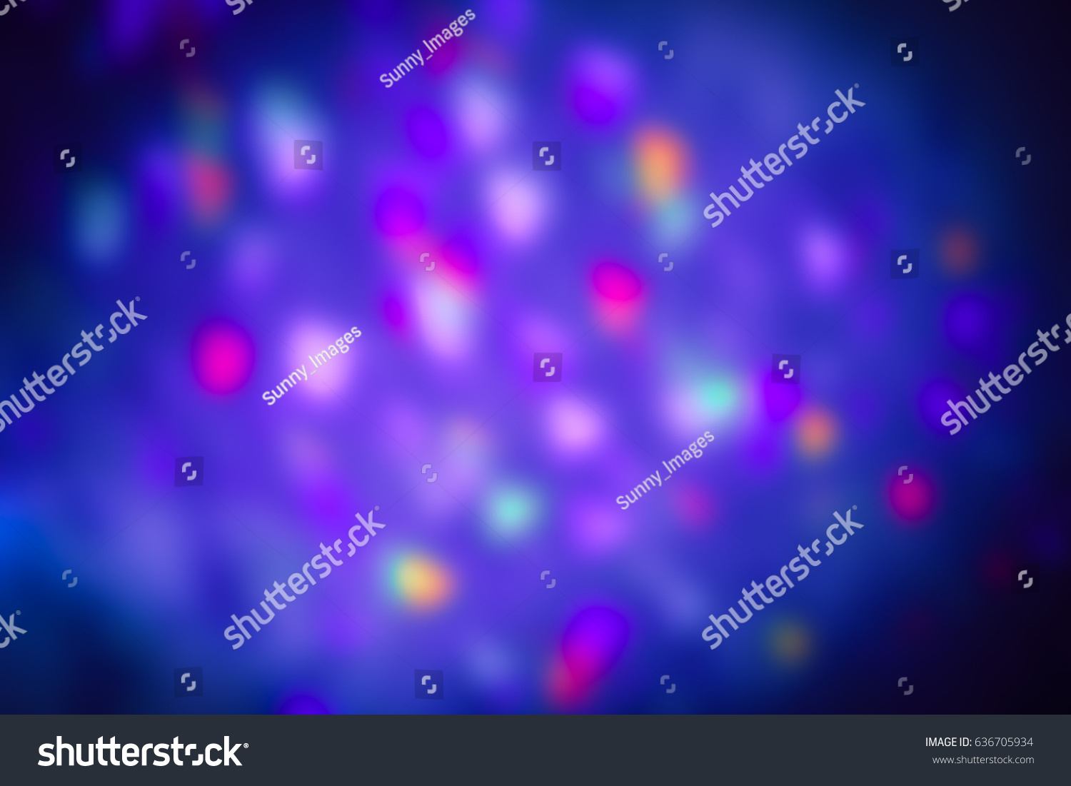 Abstract Rainbow Bokeh Background Design Template Stock Photo (Edit Now ...