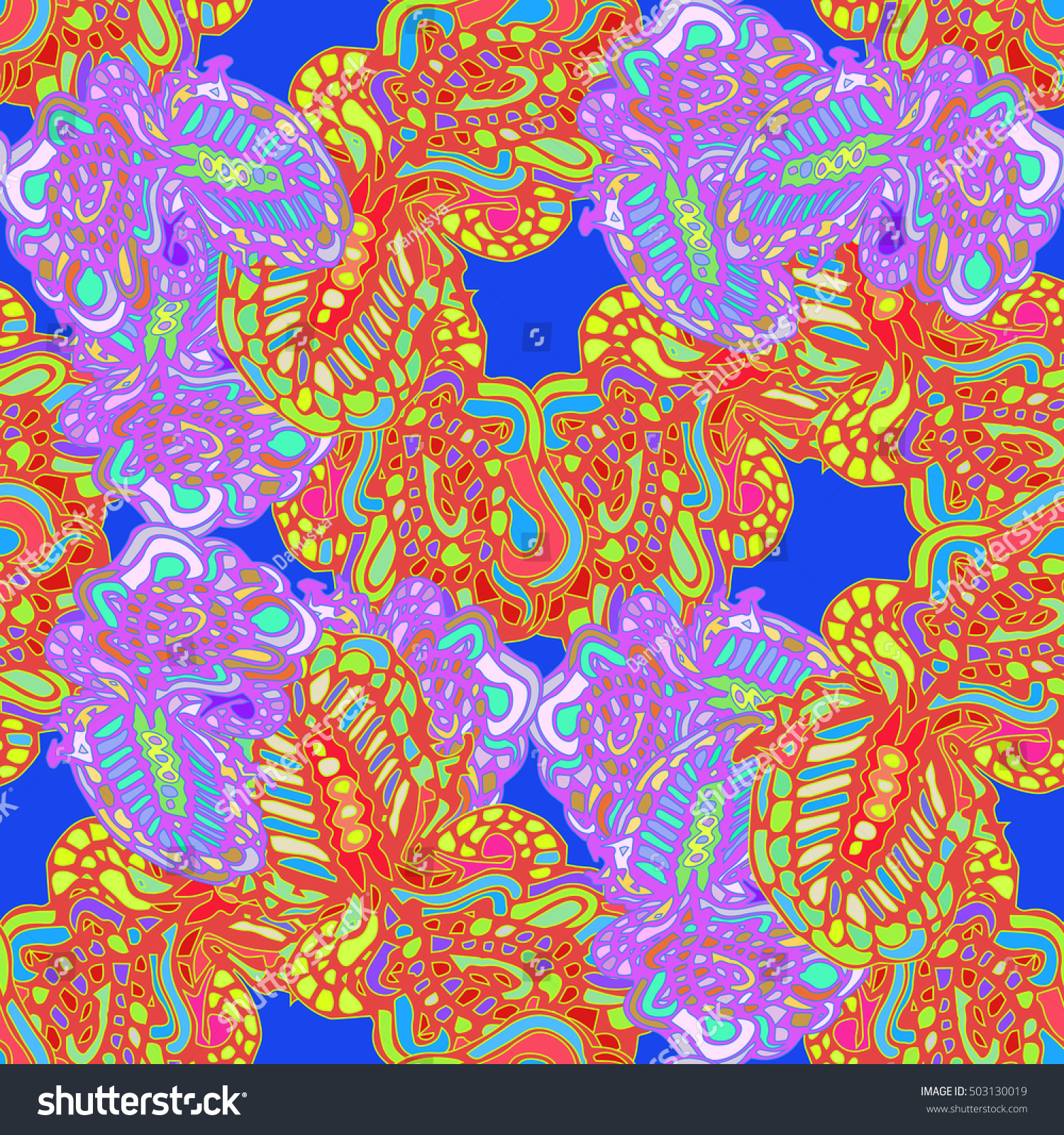 Traditional batik sarong pattern background stock photo abstract seamless pattern for new design work with handmade doodle zentangle inspired art style