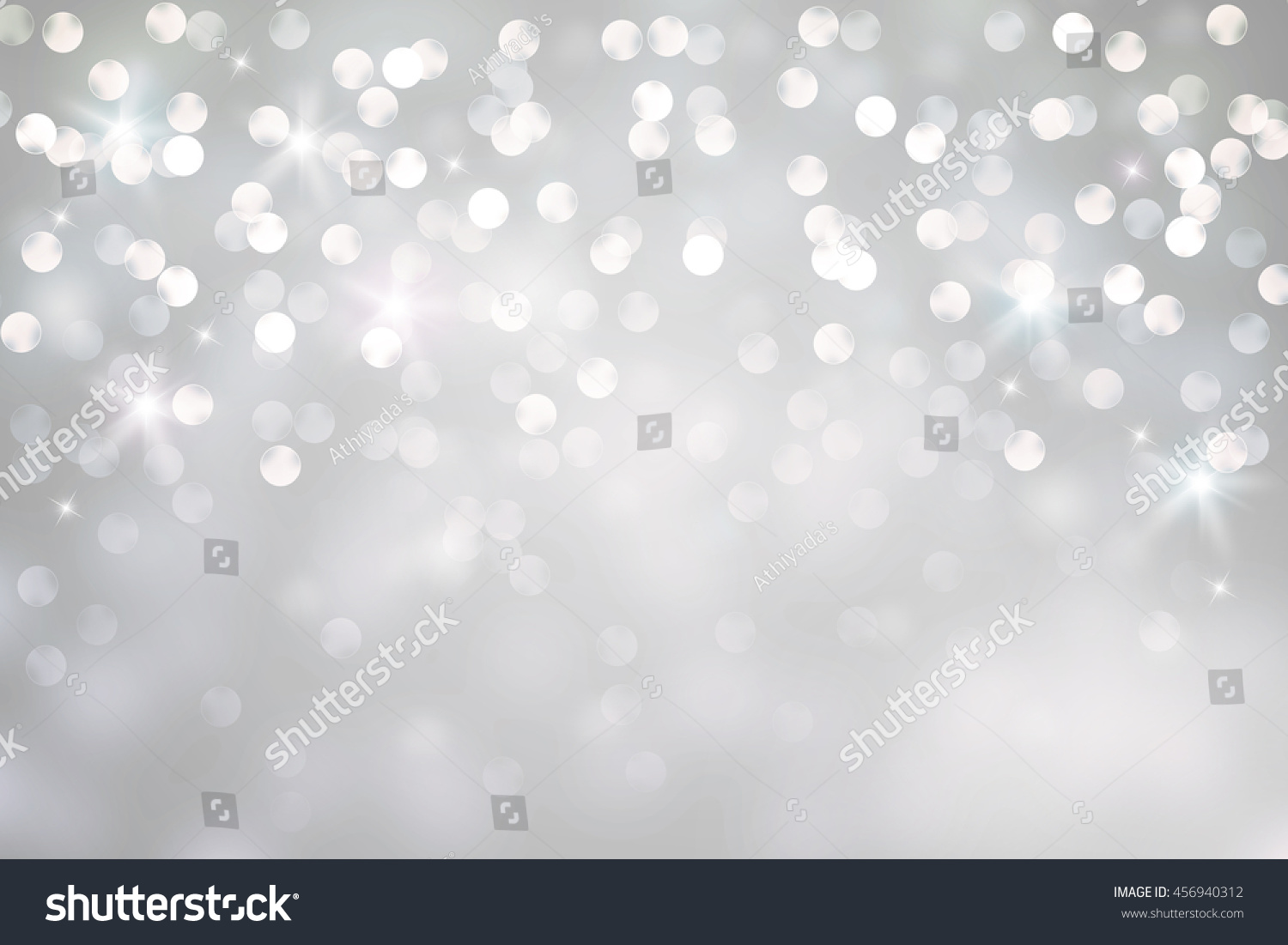 Abstract Silver Bokeh Background Stock Photo 456940312 : Shutterstock