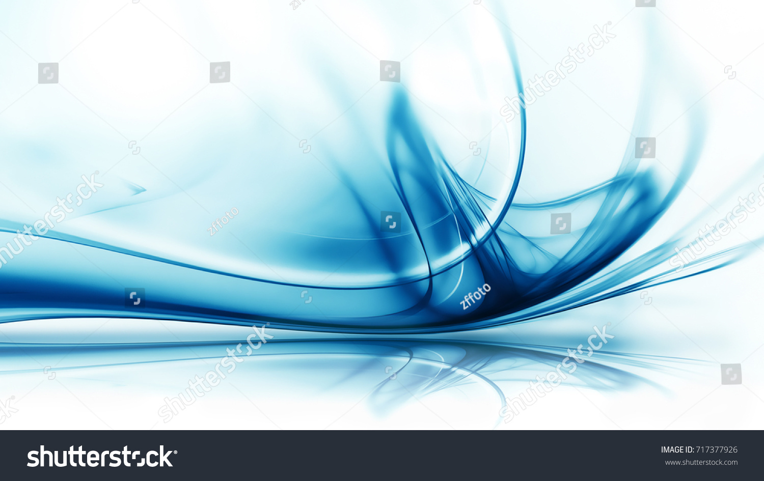 Abstract Technology Background Blue White Tones Stock Illustration ...