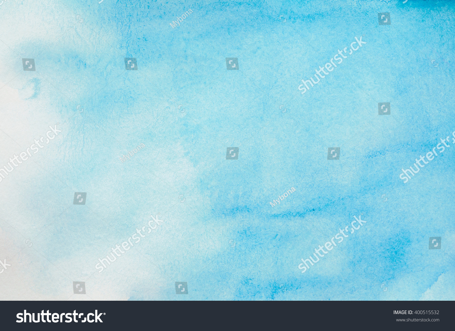 Abstract Watercolor Background Blue Sky Watercolor Stock Photo 