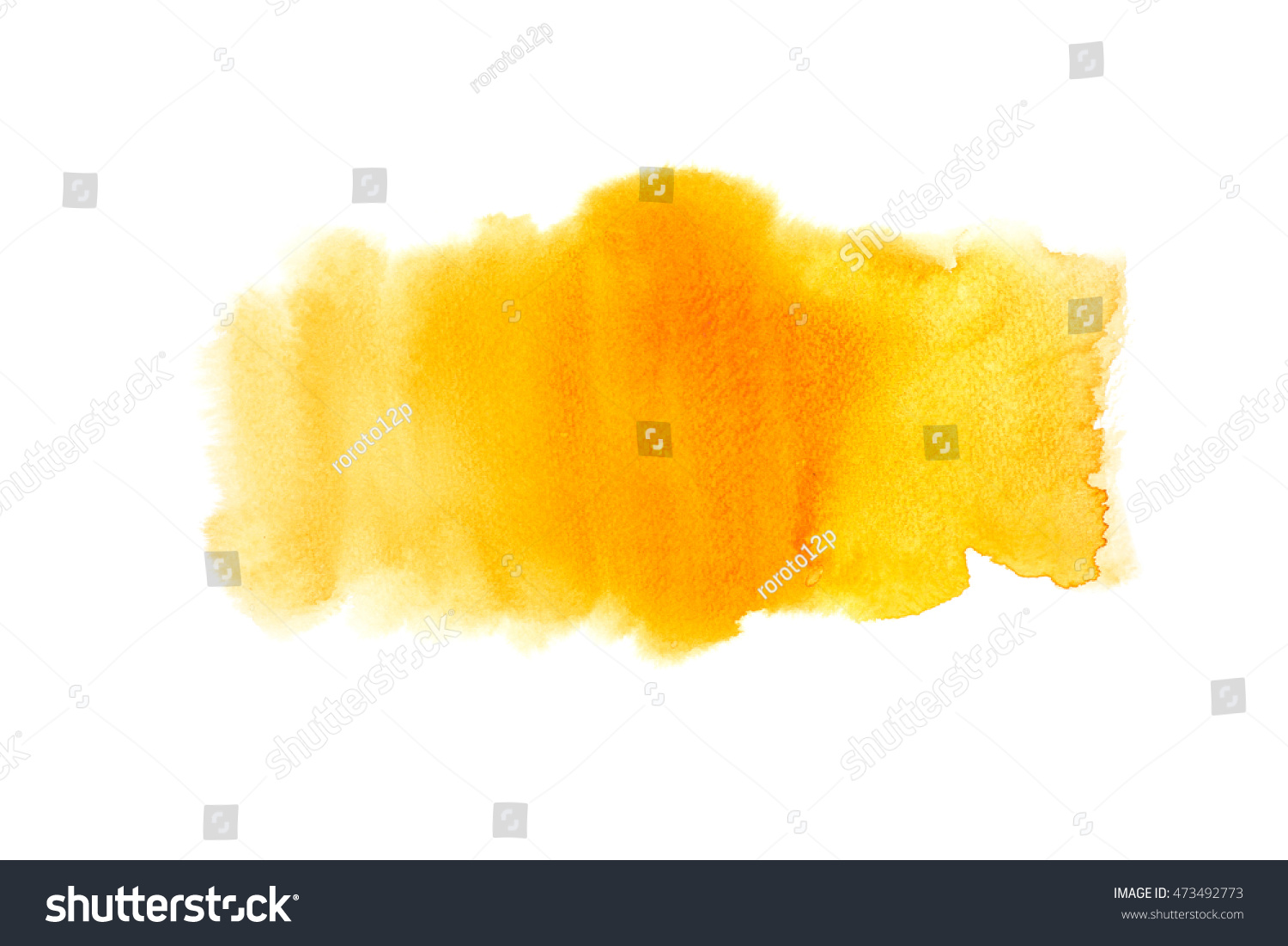 Abstract Watercolor On White Background Stock Illustration 473492773