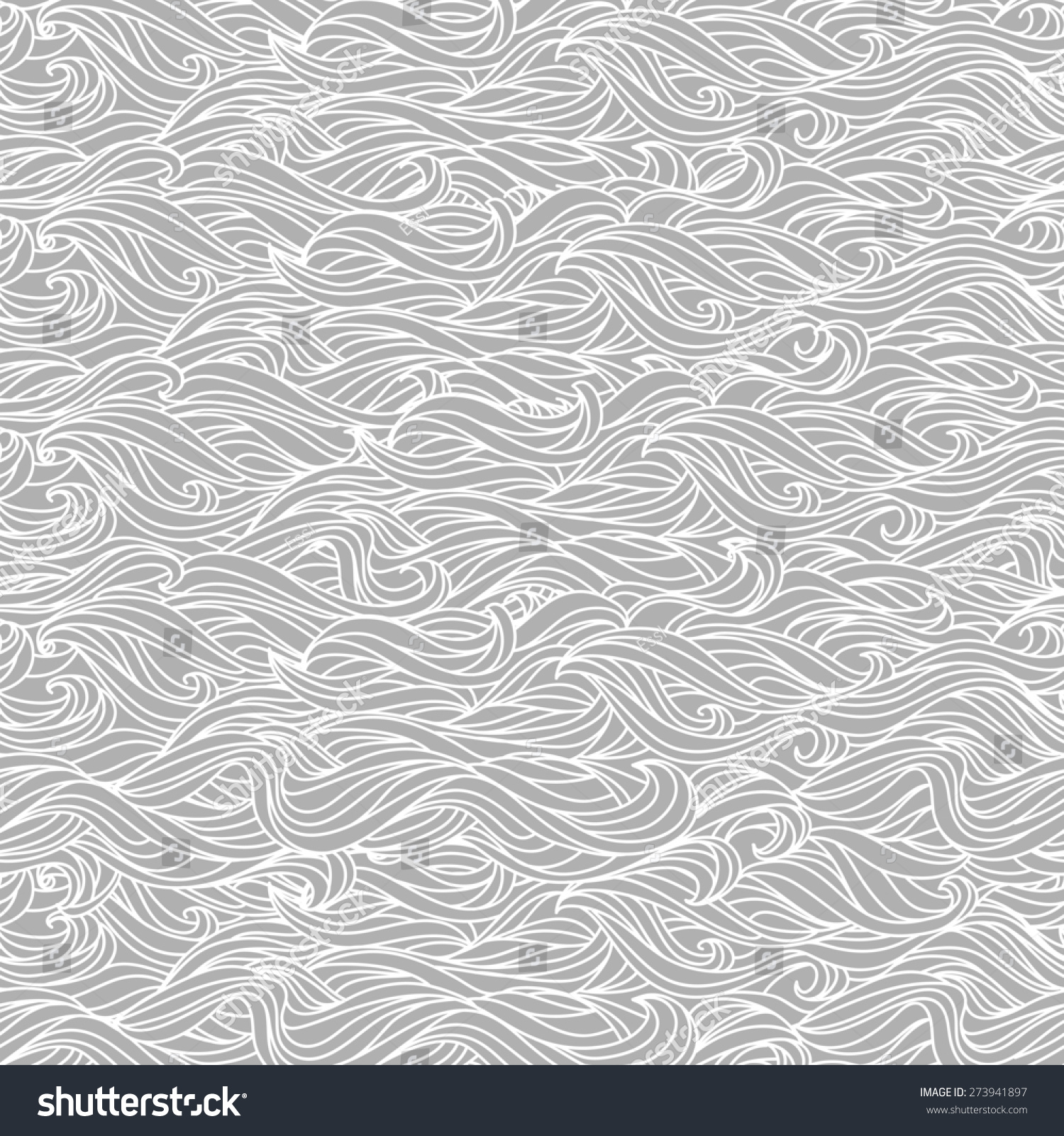 Abstract Wavy Light Grey And White Seamless Texture Stock Photo ...