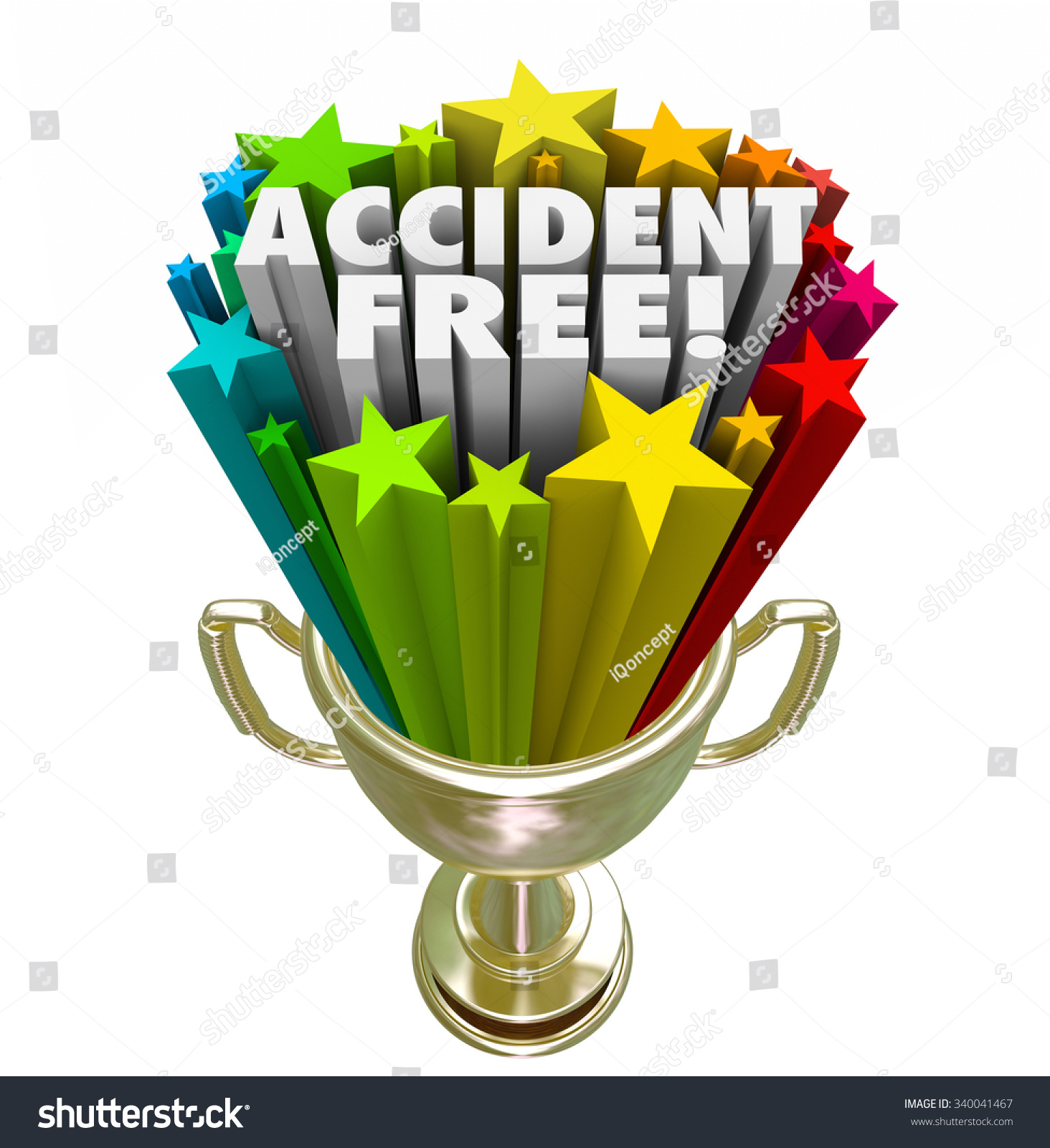 safety clipart accident Words Stock Gold Free 3d Illustration Accident Letters