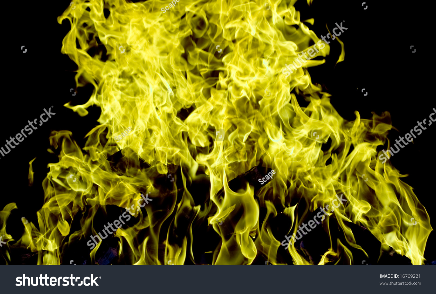 Acid Fire Stock Photo Edit Now 16769221