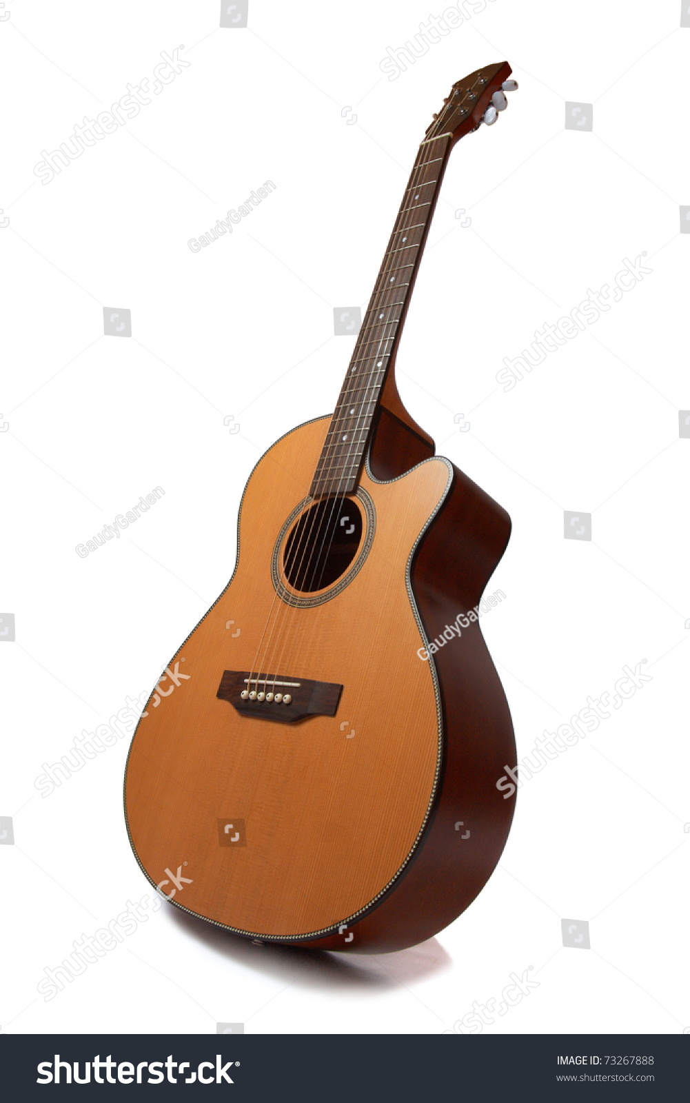 Acoustic Guitar, Wide Perspective Stock Photo 73267888 : Shutterstock