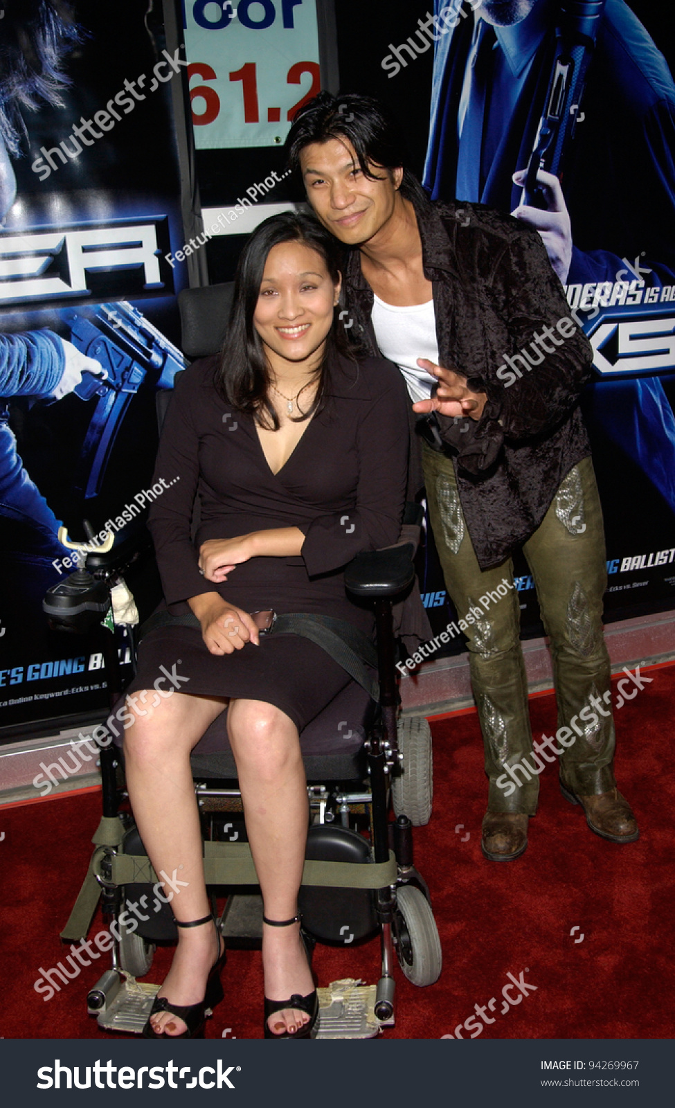 Actor Dustin Nguyen & Wife Angela At The World Premiere, In Los Angeles ...