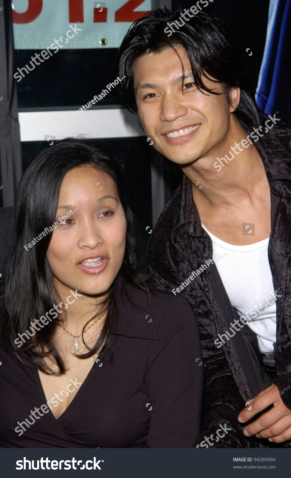 Actor Dustin Nguyen & Wife Angela At The World Premiere, In Los Angeles ...