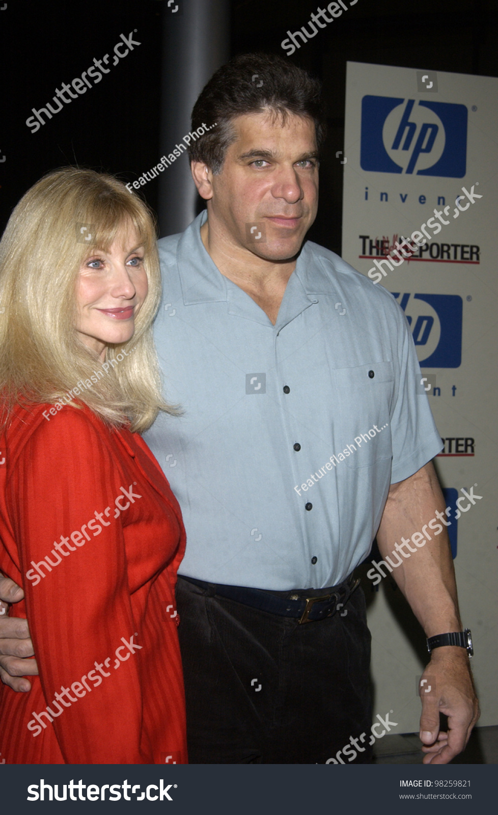 Actor Lou Ferrigno & Wife At Party At The Pacific Design Center, Los ...