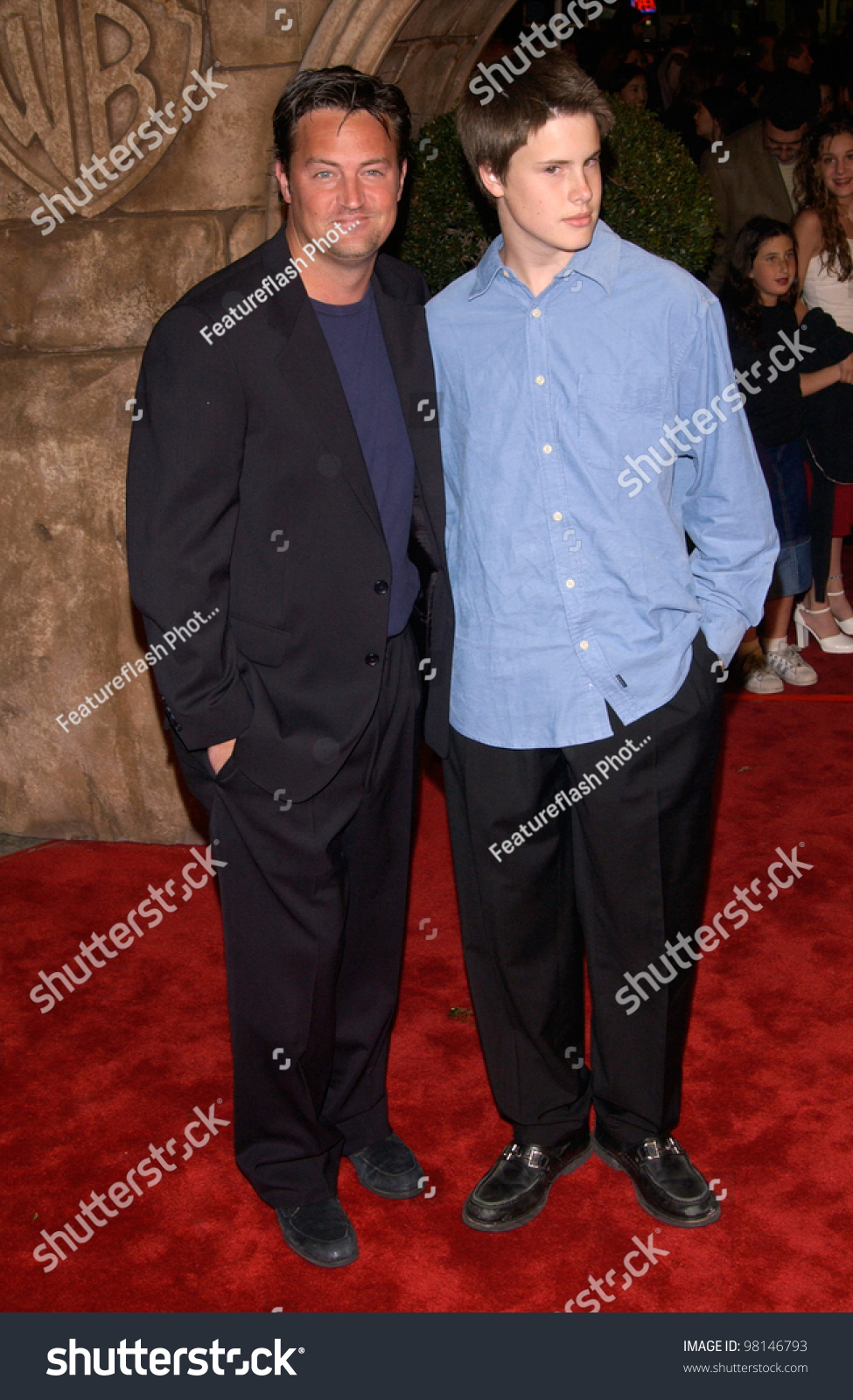 Actor Matthew Perry (Left) & Brother Will At The Los Angeles Premiere ...