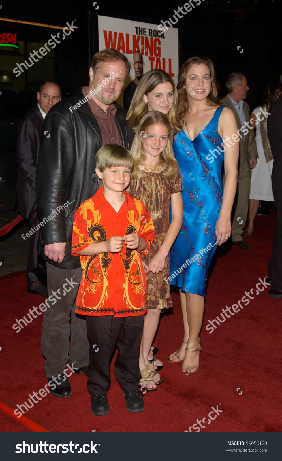 Actor Michael Bowen & Family At The World Premiere, In Hollywood, Of ...