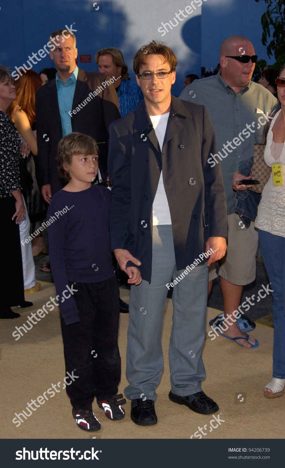 Actor Robert Downey Jr Son Indio Stock Photo Edit Now 94206739