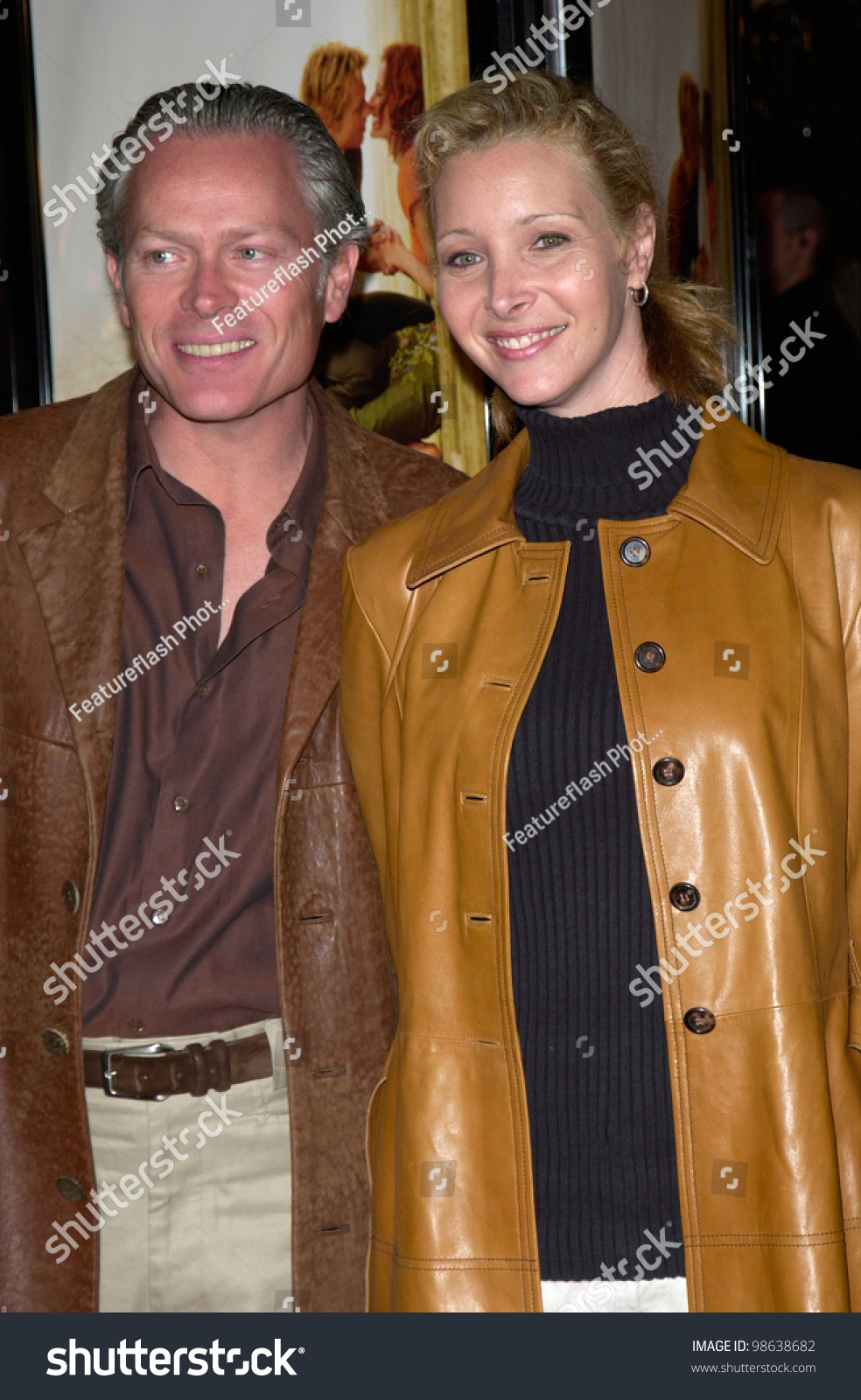 Actress Lisa Kudrow Husband Michel Los Stock Photo 98638682 - Shutterstock