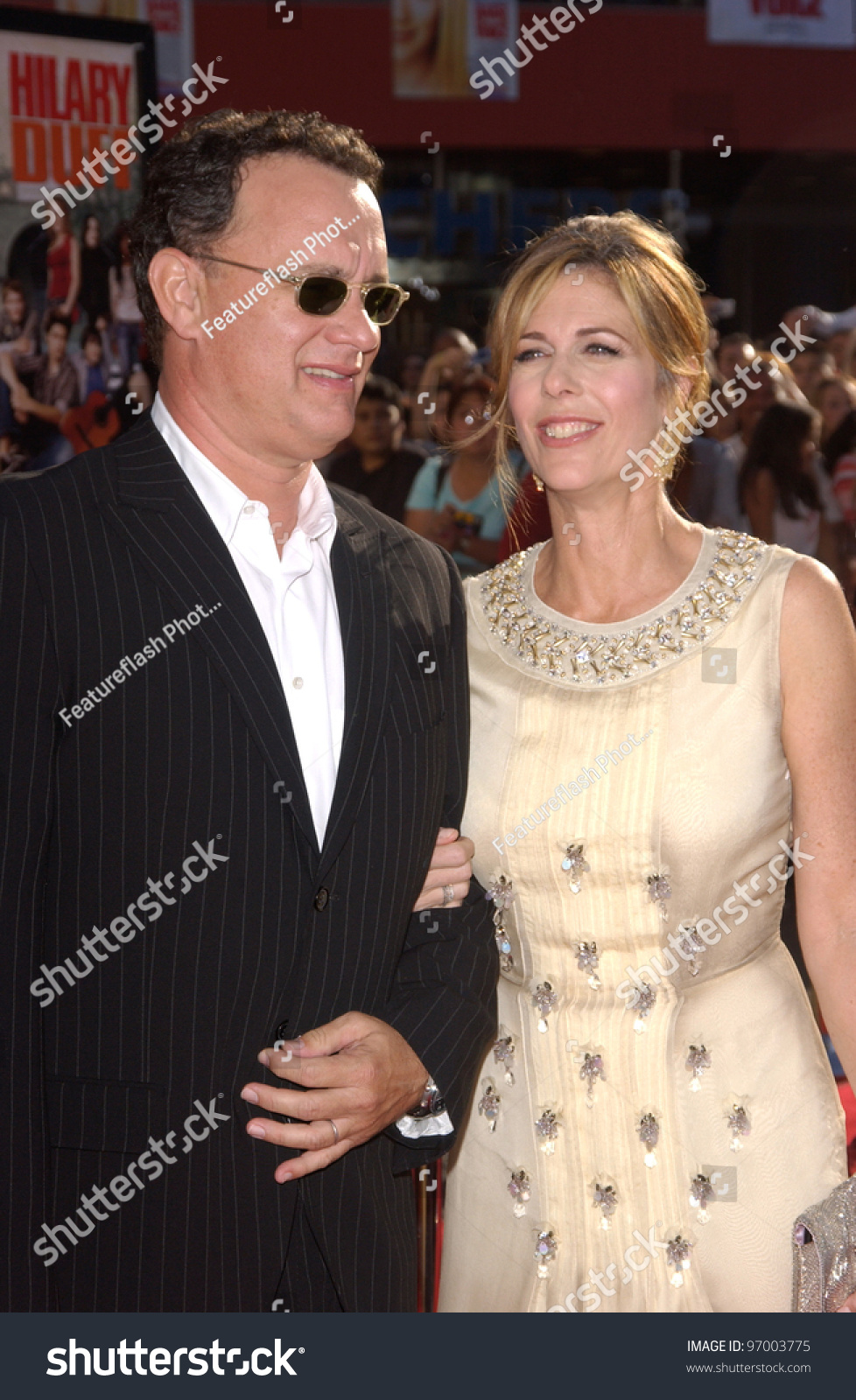 Actress Rita Wilson Husband Actor Tom Stock Photo Edit Now 97003775