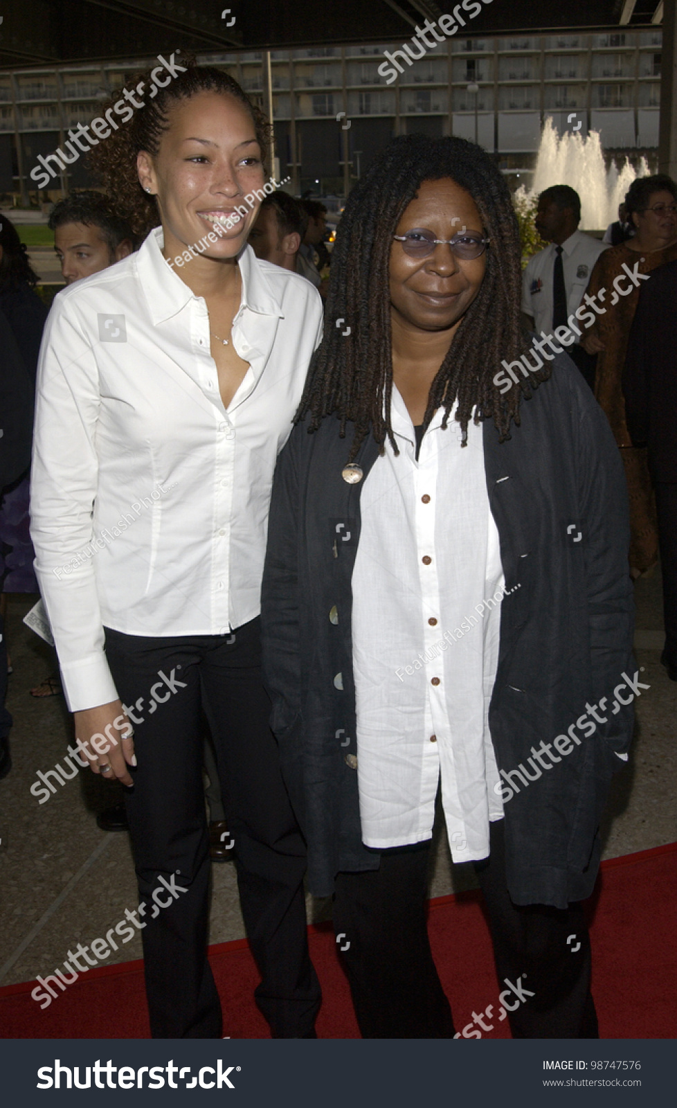 Actress Whoopi Goldberg Daughter Alex World Stock Photo Edit Now 98747576